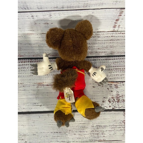 Vintage Mickey Mouse Werewolf Halloween 2001 Walt Disney World Plush - Picture 3 of 7